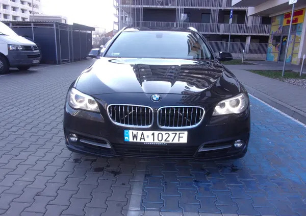 bmw BMW Seria 5 cena 49550 przebieg: 224000, rok produkcji 2014 z Warszawa